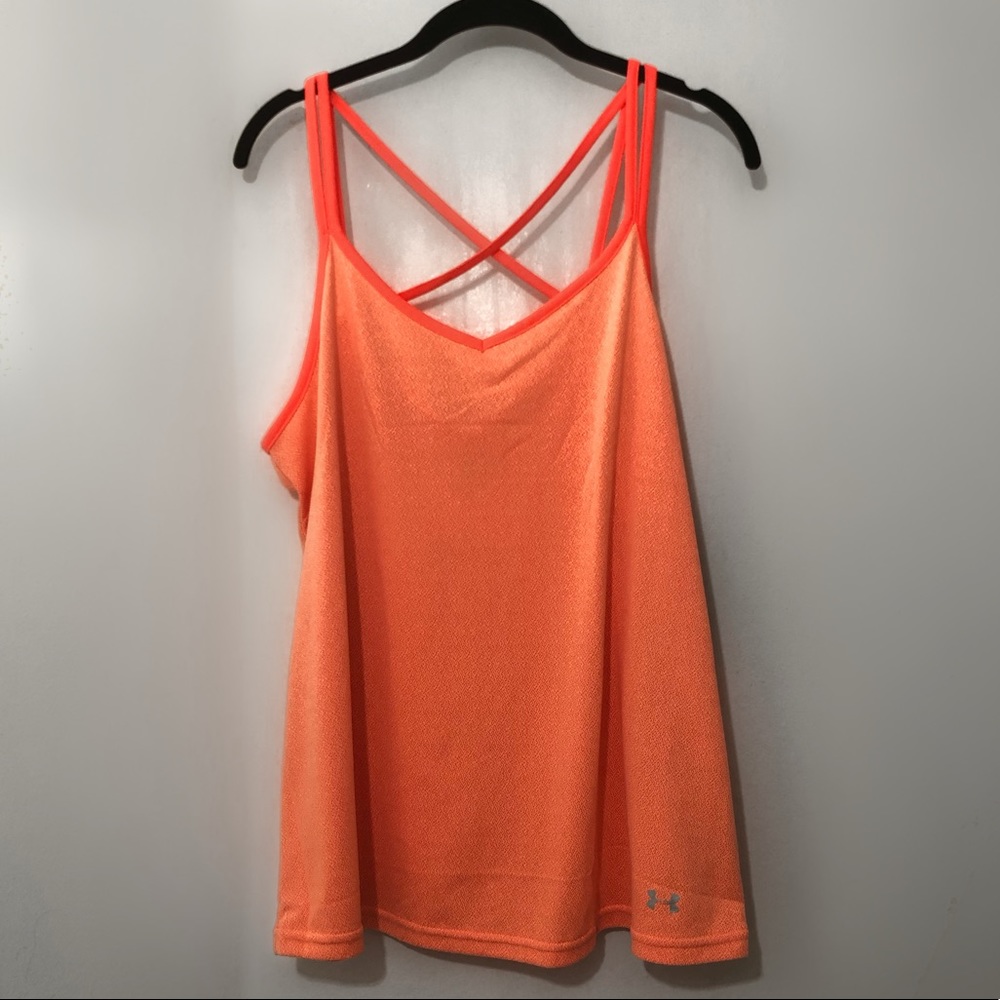 Under Armour Heat Gear Strappy Back Tank Top